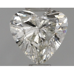 الماس على شكل قلب بوزن 0.5 قيراط