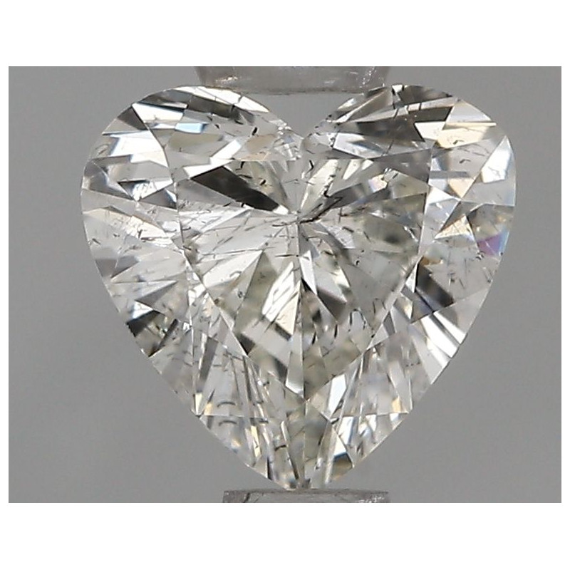 الماس على شكل قلب بوزن 0.5 قيراط