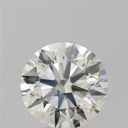 الماسة بشكل دائري بوزن 3.01 قيراط