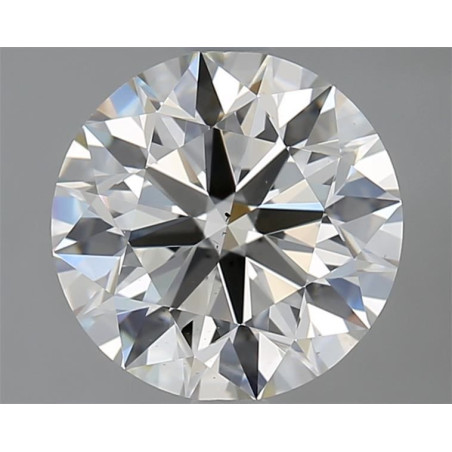 ماسة بشكل دائري بوزن 2.02 قيراط