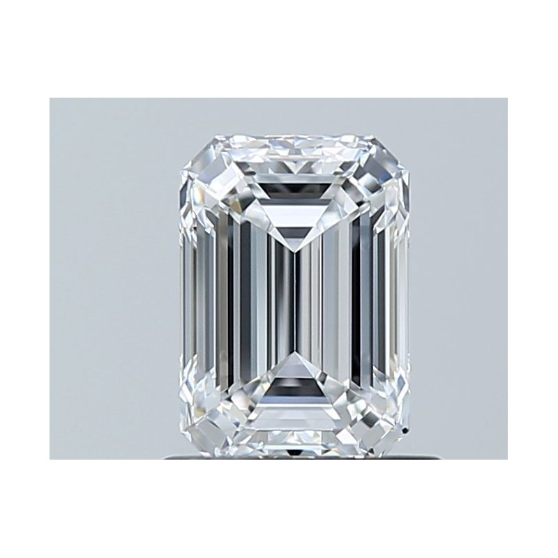 الماس على شكل الزمرد بوزن 1.01 قيراط