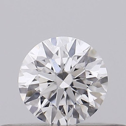 0.21 قيراط الماس بشكل دائري