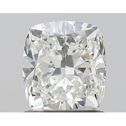 1- قيراط الماس بشكل براق بشكل وسادة