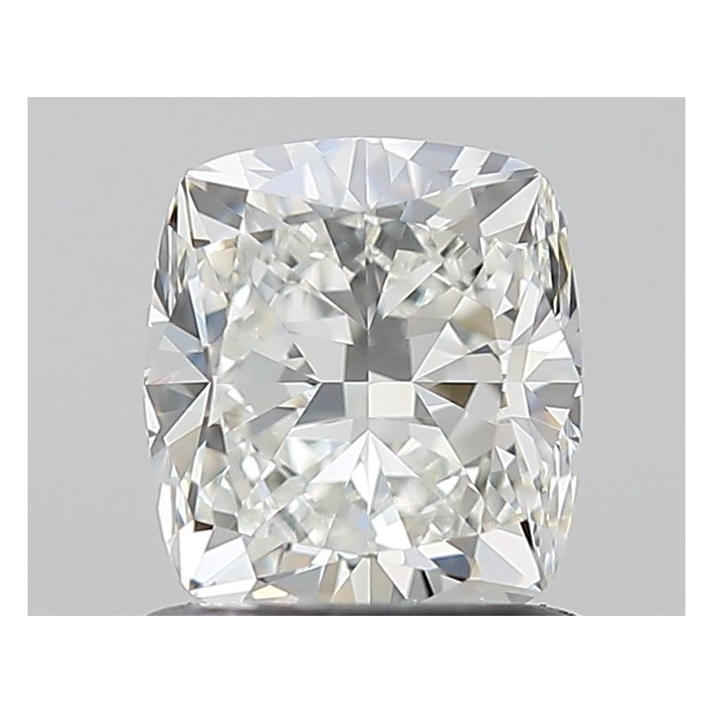 1- قيراط الماس بشكل براق بشكل وسادة