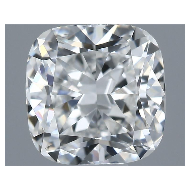 الماسة بشكل وسادة براقة بوزن 0.55 قيراط