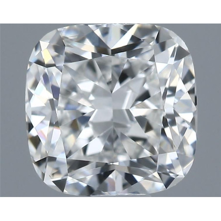 الماسة بشكل وسادة براقة بوزن 0.55 قيراط