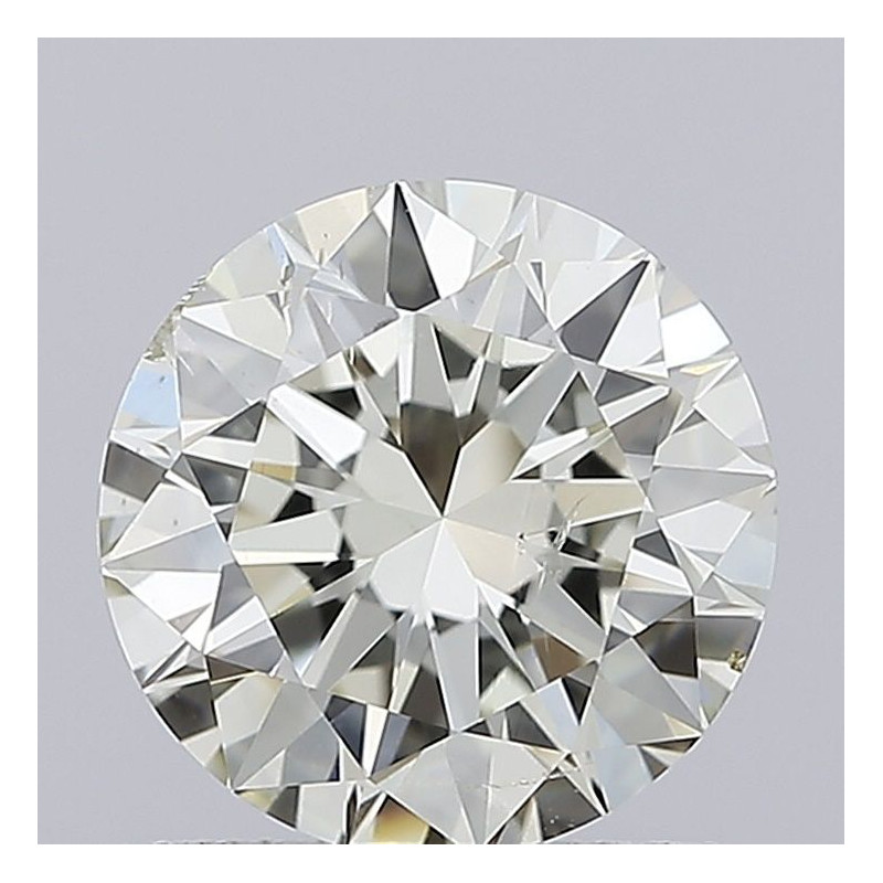 1- قيراط الماس بشكل دائري