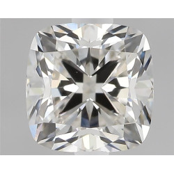 0.81 قيراط الماس بشكل وسادة براقة