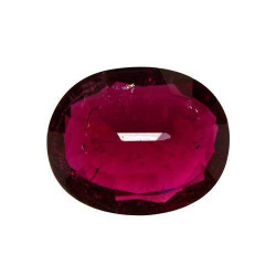 روبيليت الحجم بيضاوي Intense Purplish Red 7.52 