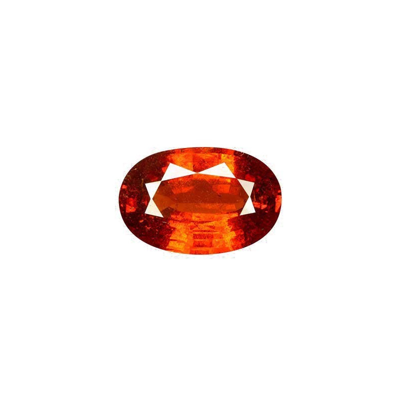 OVAL-cut spessartite Intense Orange 35.54 carats