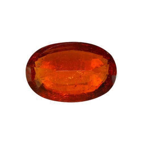 OVAL-cut spessartite Intense Orange 35.54 carats