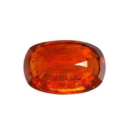 CUSHION-cut spessartite Intense Orange 43.66 carats