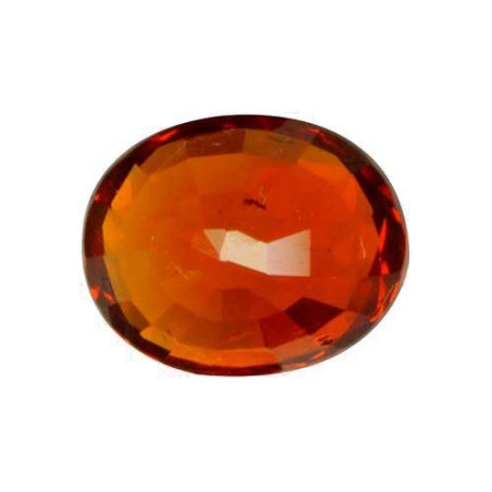 spessartite الحجم بيضاوي Intense Orange 2.31 