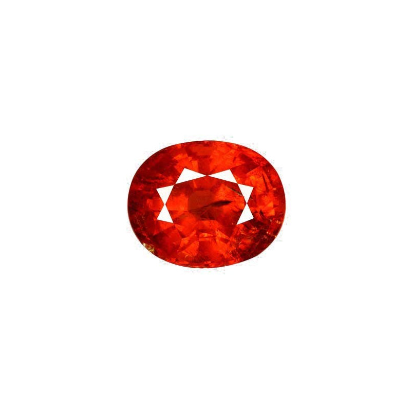 OVAL-cut spessartite Intense Orange 20.38 carats