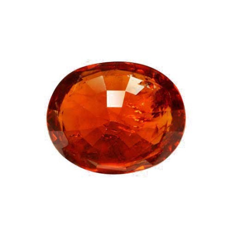 OVAL-cut spessartite Intense Orange 20.38 carats