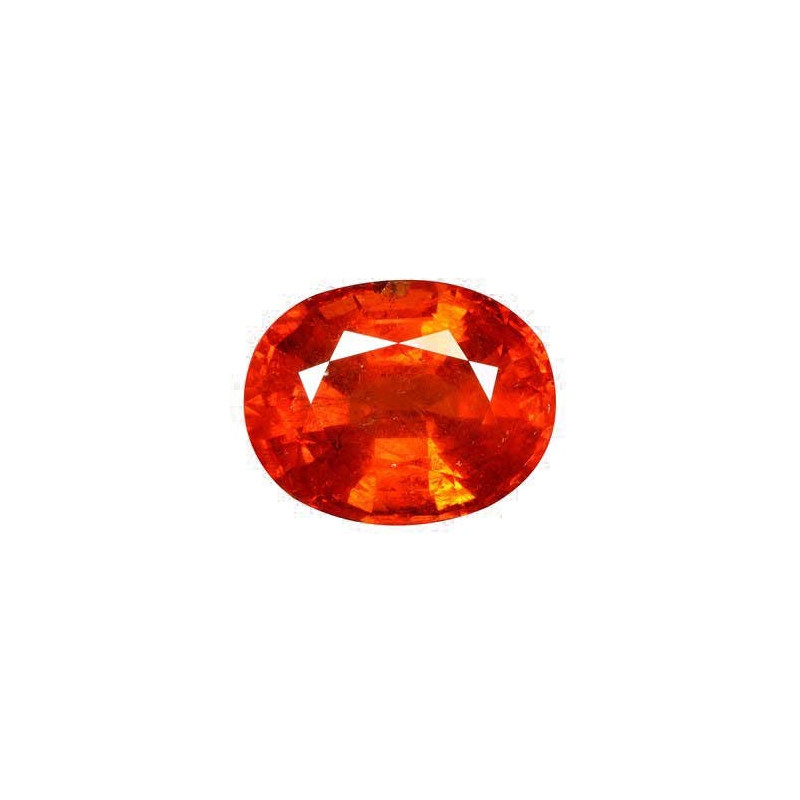 OVAL-cut spessartite Orange 23.52 carats