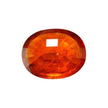 OVAL-cut spessartite Orange 23.52 carats