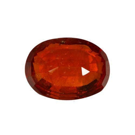 OVAL-cut spessartite Moderate Orange 40.33 carats