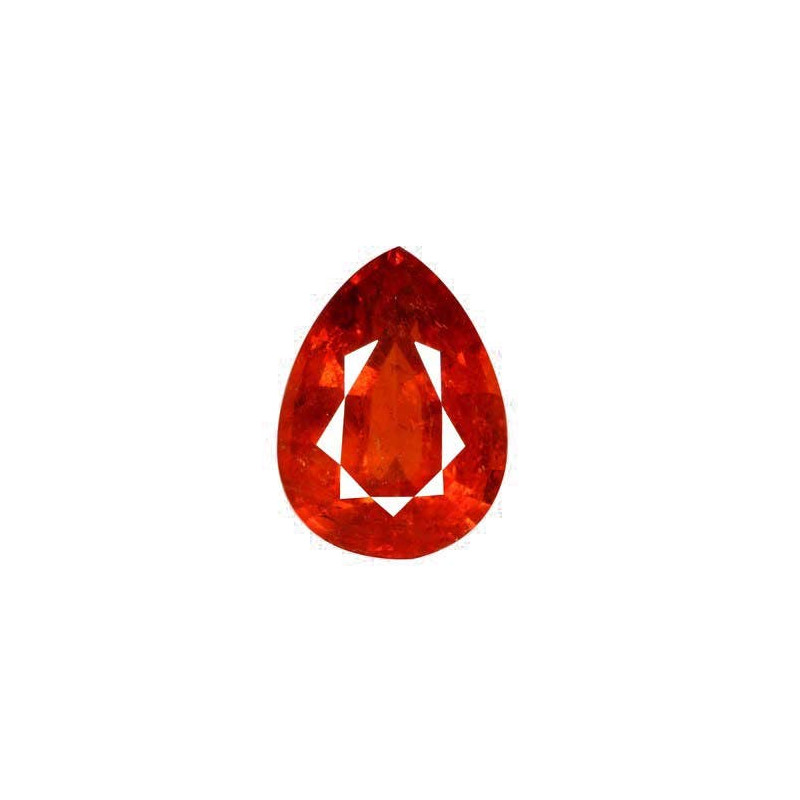 OVAL-cut spessartite Intense Orange 22.56 carats