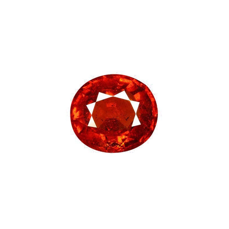 OVAL-cut spessartite Orange 30.09 carats