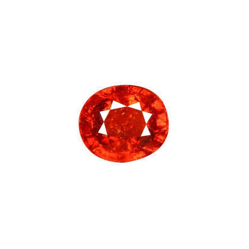 OVAL-cut spessartite Orange 42.00 carats