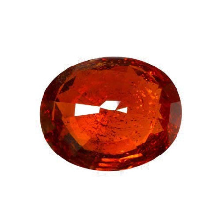 spessartite الحجم بيضاوي البرتقالي 45.29 