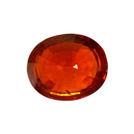 OVAL-cut spessartite Orange 37.74 carats