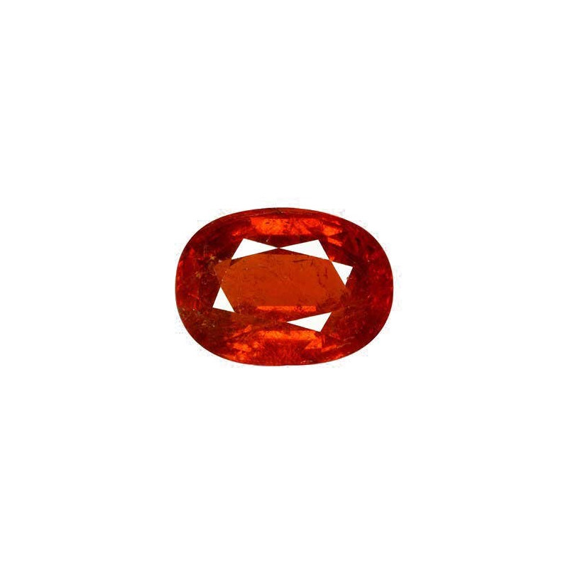 OVAL-cut spessartite Orange 25.24 carats