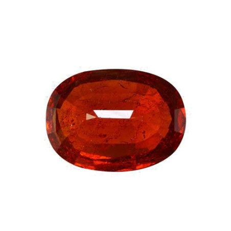 spessartite lengte OVAL Orange 25.24 karaten