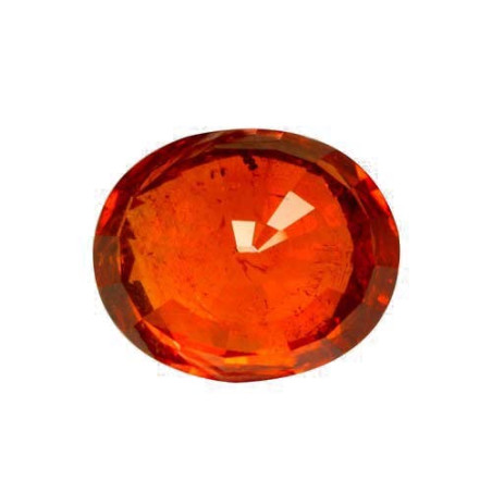spessartite الحجم بيضاوي البرتقالي 16.25 