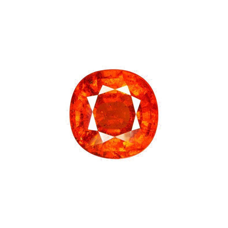 OVAL-cut spessartite Orange 21.52 carats