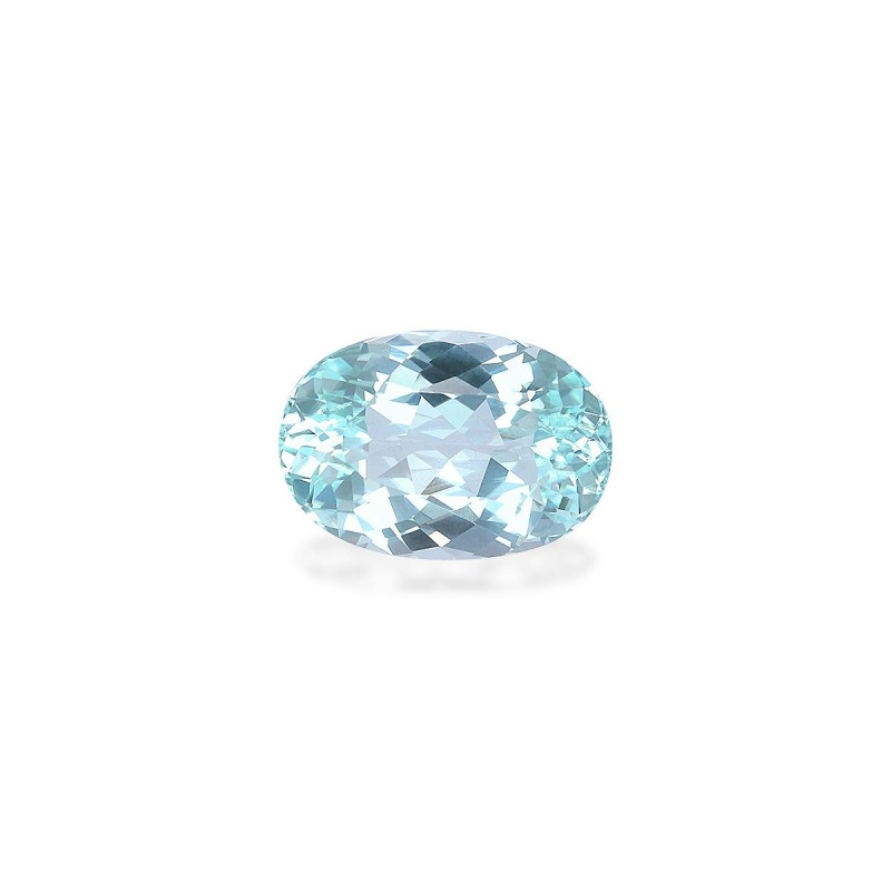 OVAL-cut Paraiba Tourmaline Teal Blue 5.24 carats