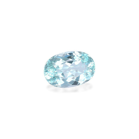 OVAL-cut Paraiba Tourmaline Teal Blue 5.24 carats