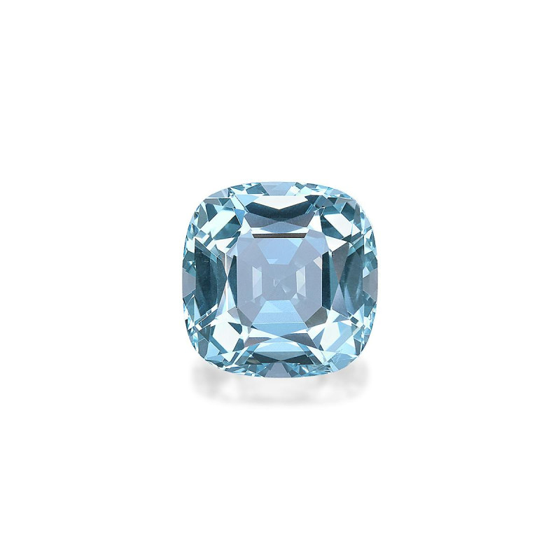 CUSHION-cut Aquamarine Baby Blue 13.69 carats