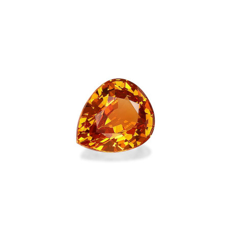 Pear-cut spessartite Mandarin Orange 4.51 carats