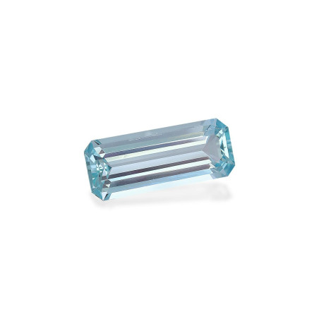 RECTANGULAR-cut Aquamarine Sky Blue 37.98 carats