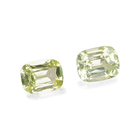 CUSHION-cut Chrysoberyl Lemon Yellow 5.07 carats