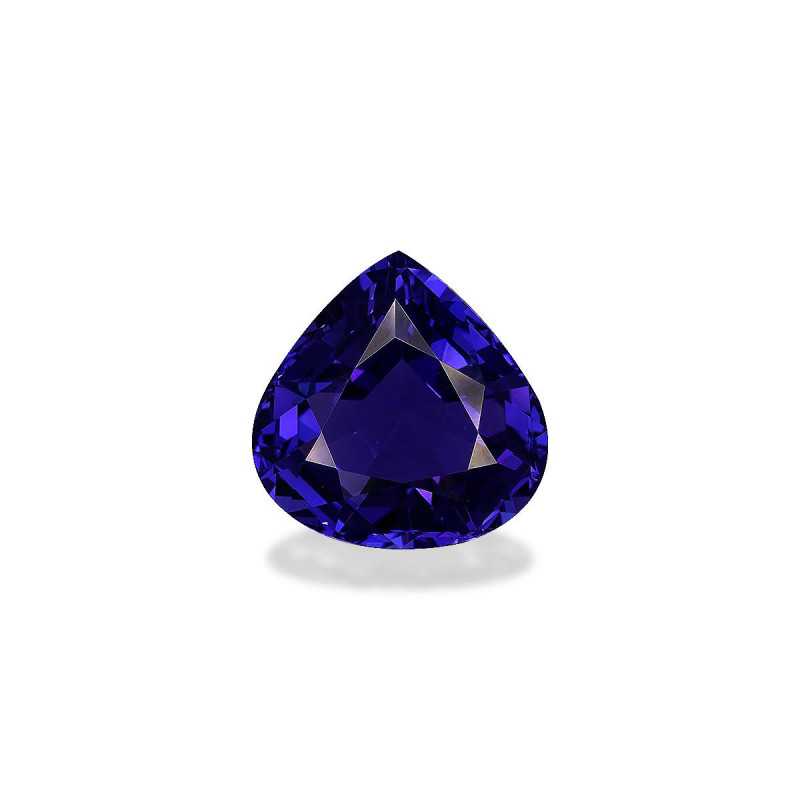 Pear-cut Tanzanite Blue 19.29 carats