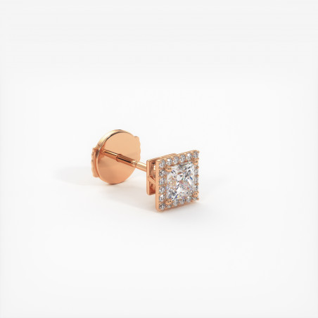 Boucles D'oreilles Diamants Princesse Ma Vie