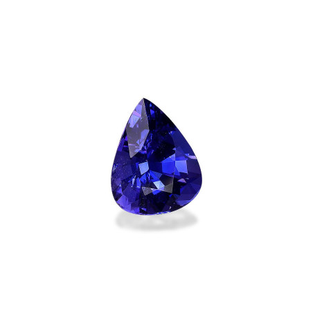 Pear-cut Tanzanite Violet Blue 12.11 carats