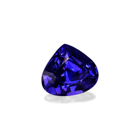 Pear-cut Tanzanite Violet Blue 12.64 carats