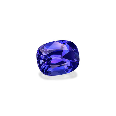 CUSHION-cut Tanzanite Violet Blue 9.18 carats