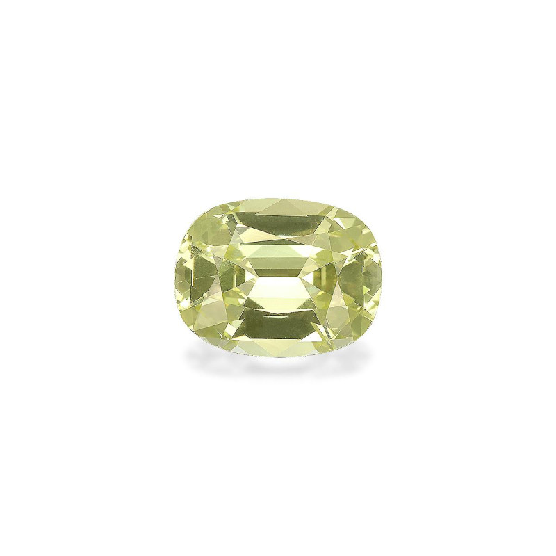 CUSHION-cut Chrysoberyl Lemon Yellow 4.71 carats