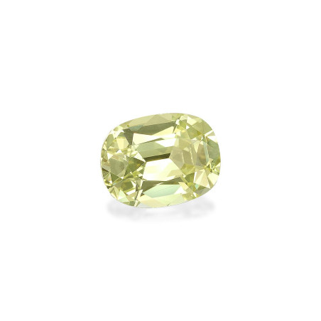 CUSHION-cut Chrysoberyl Lemon Yellow 4.71 carats