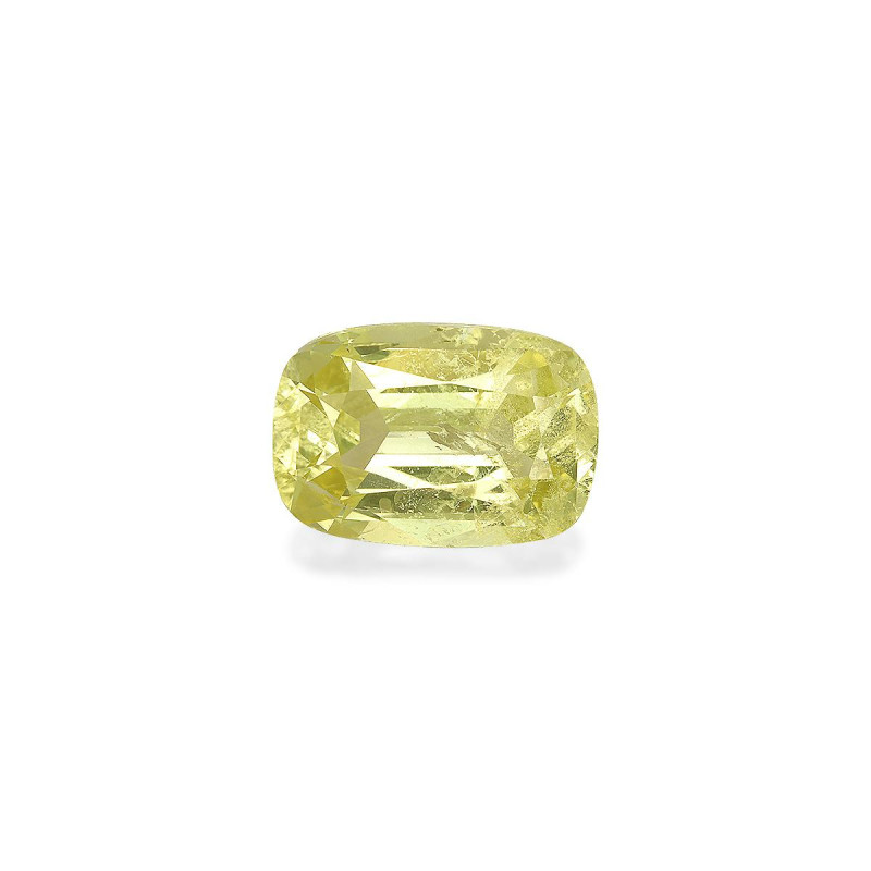 CUSHION-cut Chrysoberyl Lemon Yellow 6.82 carats