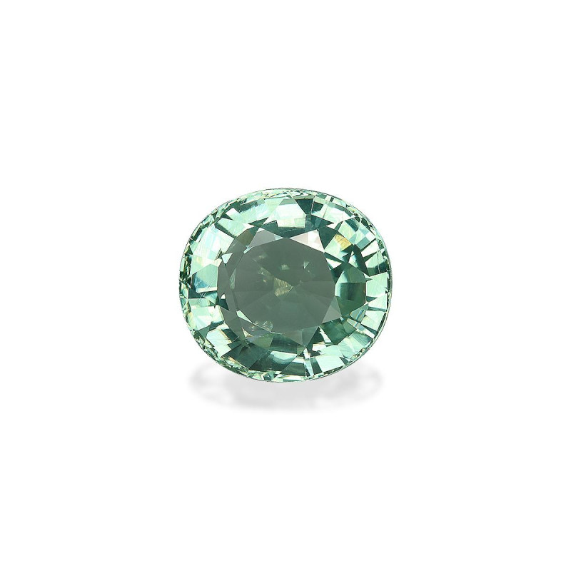 -cut Green Tourmaline  6.82 carats