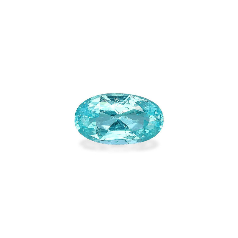 OVAL-cut Paraiba Tourmaline Mint Blue 2.06 carats