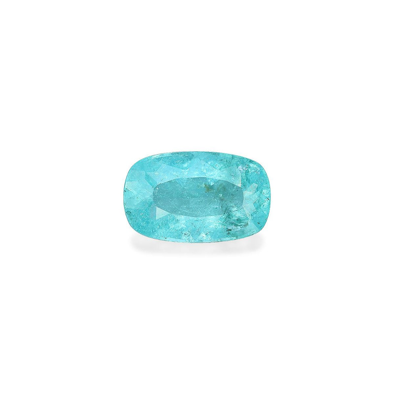 CUSHION-cut Paraiba Tourmaline Mint Blue 2.61 carats