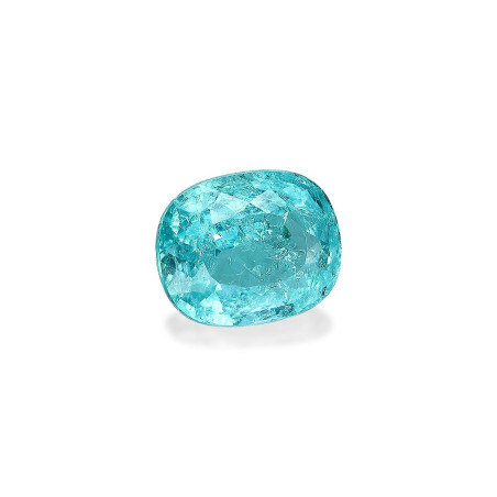 CUSHION-cut Paraiba Tourmaline Teal Blue 1.70 carats