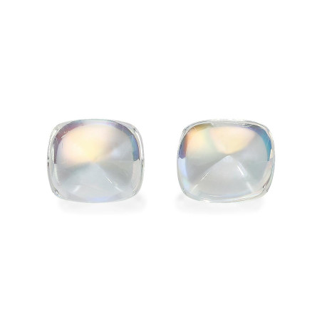 rainbow moonstone lengte KISSEN Weiß 20.08 karaten